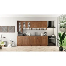 MARGARET 3 260 - KITCHEN - WALNUT